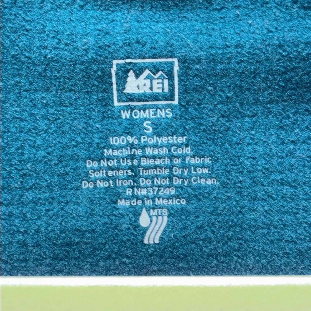 REI fleece 1/4 zip long sleeve top base layer S - Picture 8 of 8